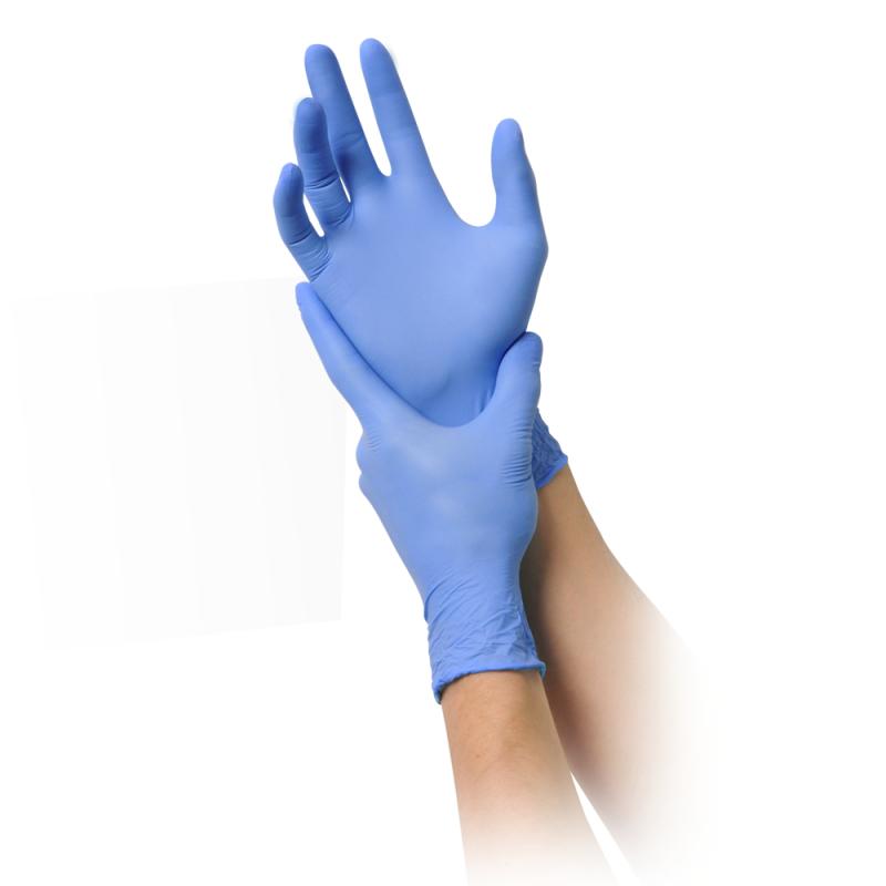 MaiMed® solution100 Nitrilhandschuhe Blau M
